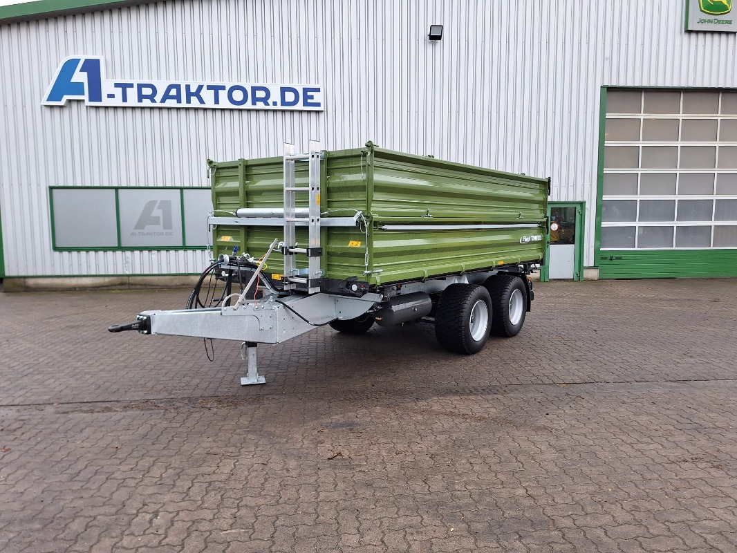 Fliegl TDK 140 - Technika transportowa - Wywrotka tandemowa