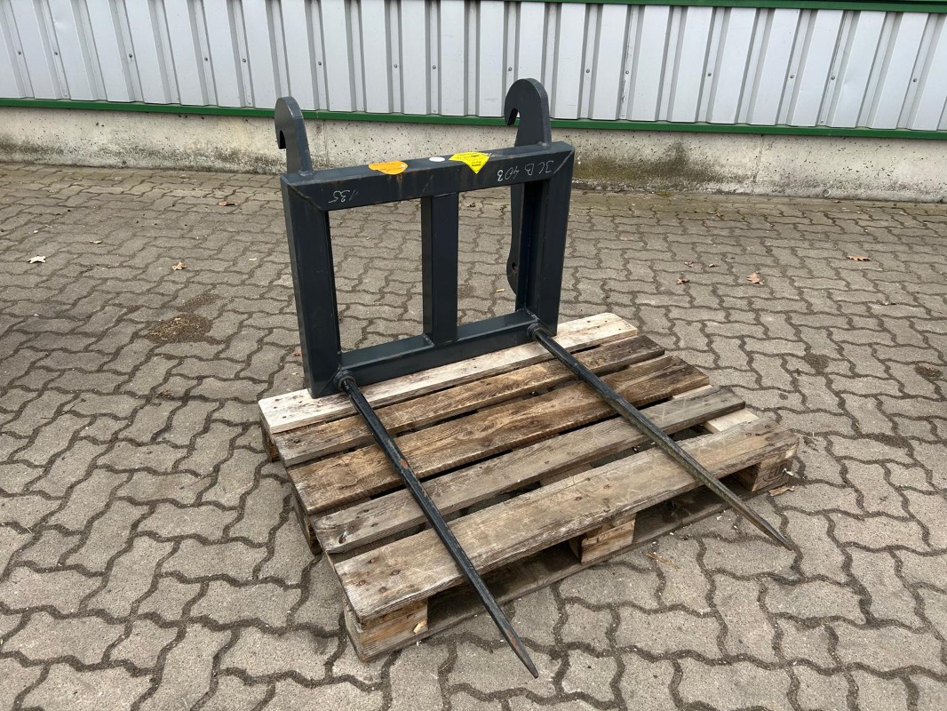 D&D Landtechnika Ballenspieß JCB Aufnahme - Traktorzubehör - Frontladerzubehör