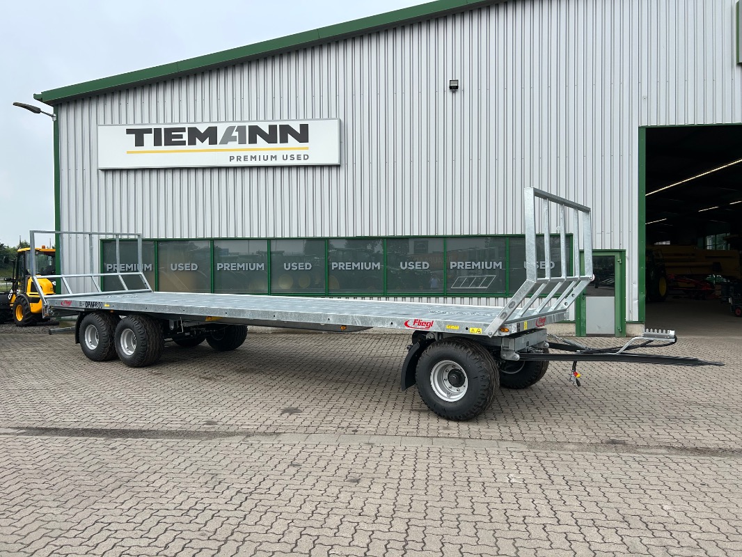Fliegl DPW 180 B - Grünlandtechnik + Futtererntetechnik - Ballensammelwagen