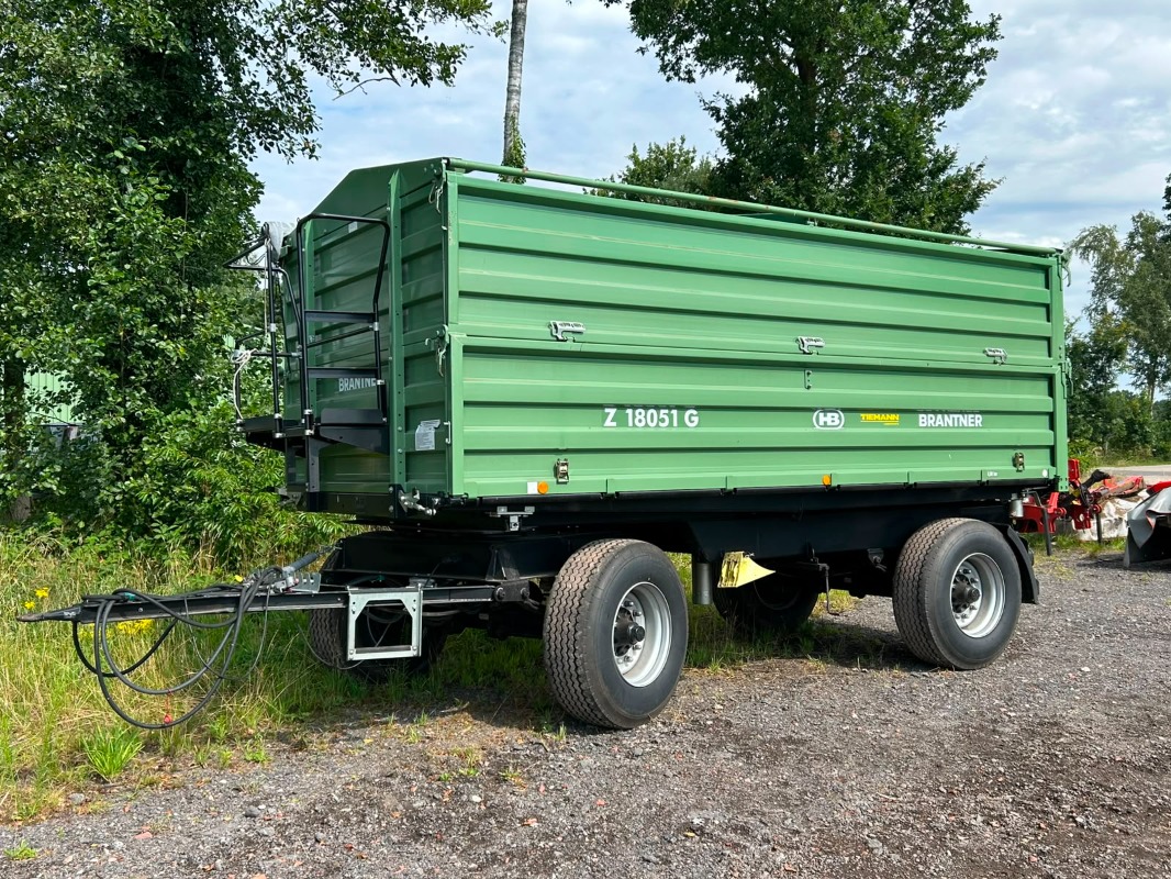 Brantner Z 18051 G Dreiseitenkipper - Transporttechnik - Zweiachskipper