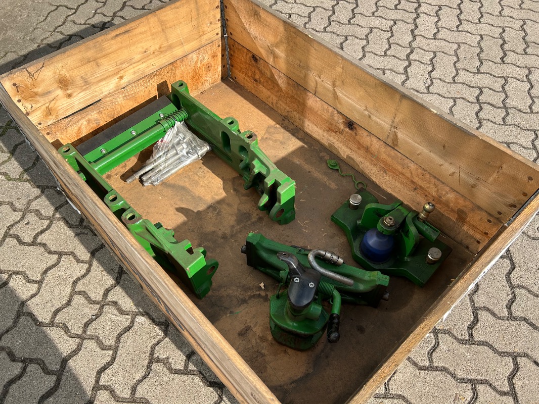 John Deere 3-in-1 Anhängebock 390 mm - K80 & automatische AHK - Traktorzubehör - Anhängevorrichtung